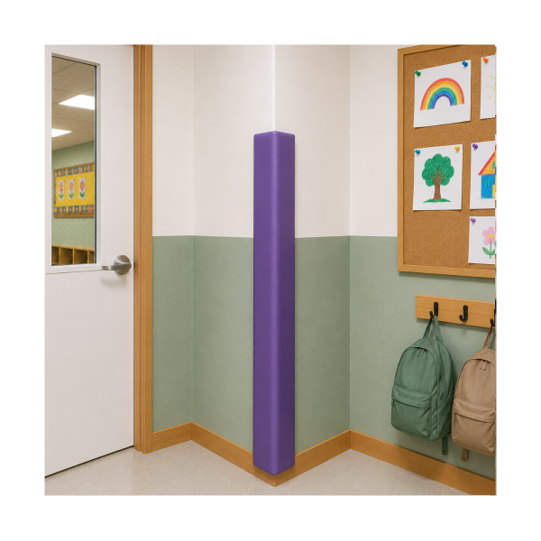 Cantonera interior autoadh. 120 cm Violeta