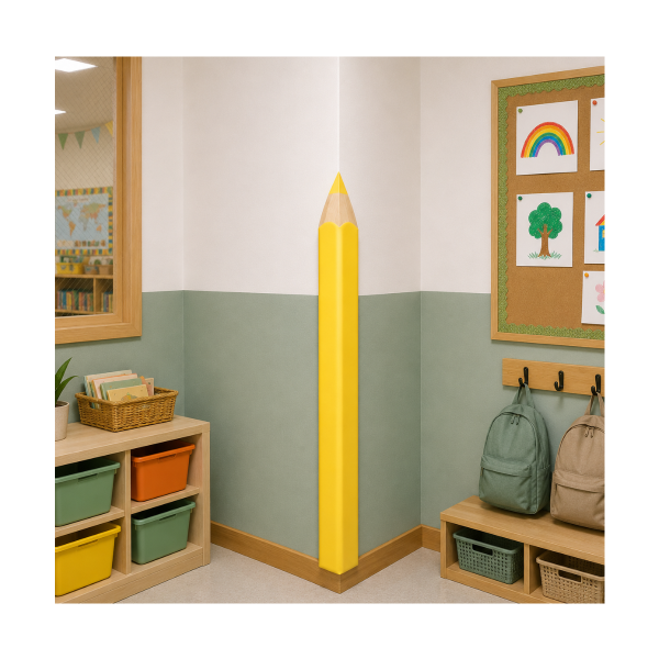 Protección cantonera lápiz Amarillo