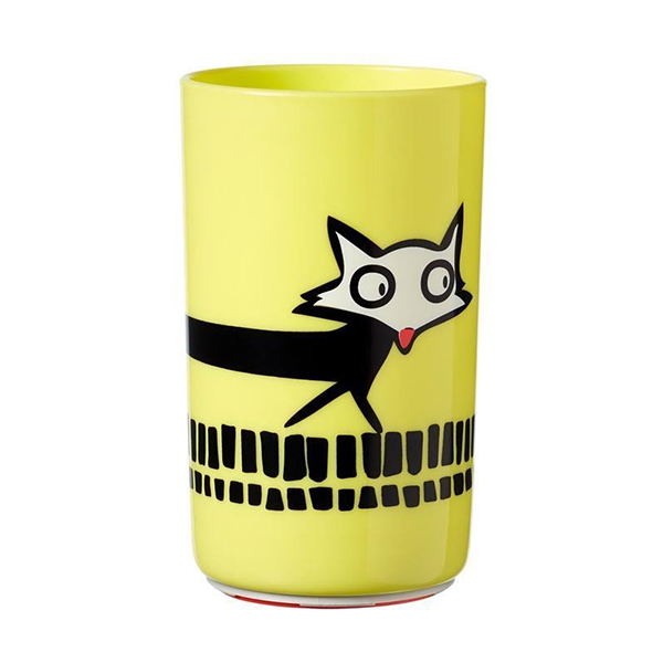 Vaso antivuelco super cup 300 ml Amarillo