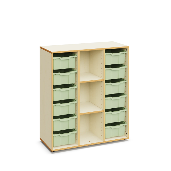Armario Blair 12 cubetas grandes Light mint
