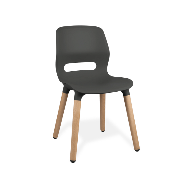 Silla Jun Wood Graphite Black