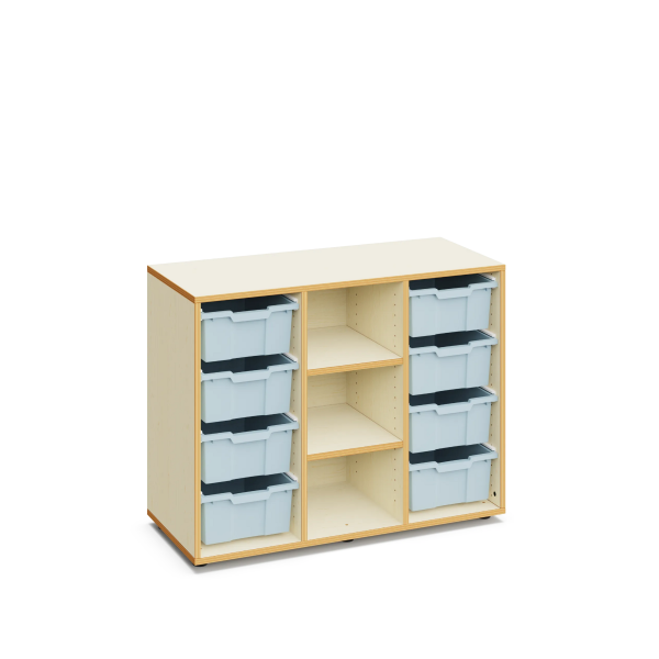 Armario Lucy 8 cubetas grandes Light Blue