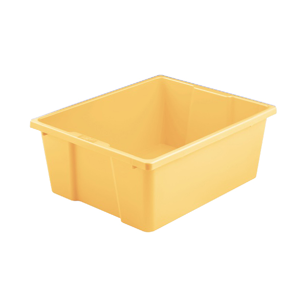 Cubeta grande serie Beech Amarillo pastel