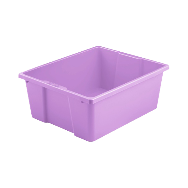 Cubeta grande serie Beech Violeta pastel