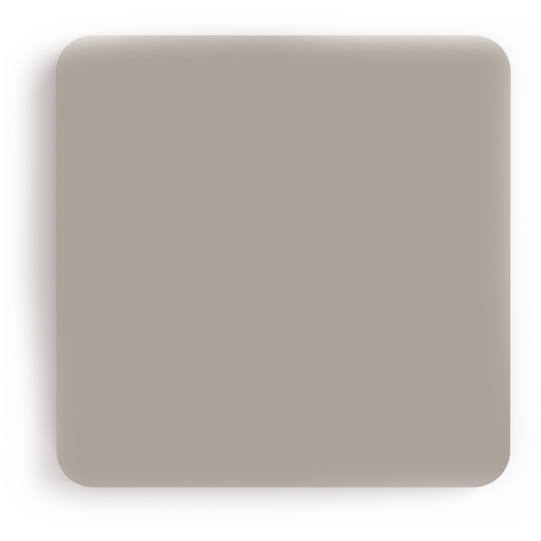 Panel acústico Velvet cuadrado 8 u. Warm Gray