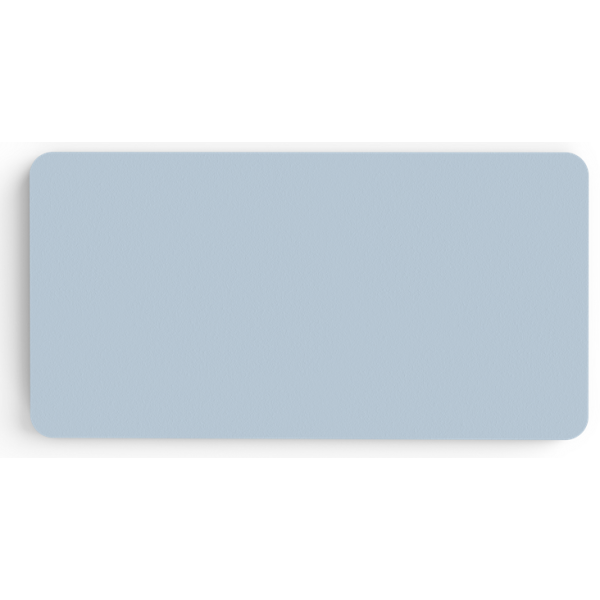 Panel acústico Velvet rectang. 8 u. Light Blue