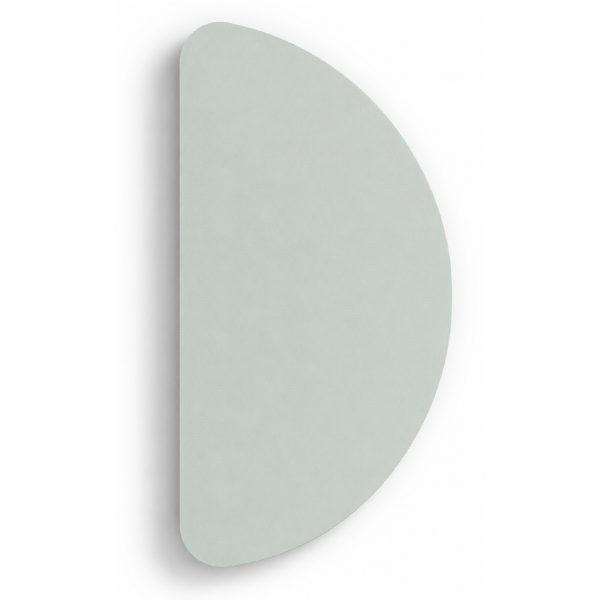 Panel acústico Velvet semicircular 8 u. Raw Finish