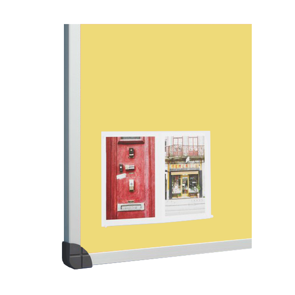 Tablero corcho tapizado 760 100x175 cm Amarillo