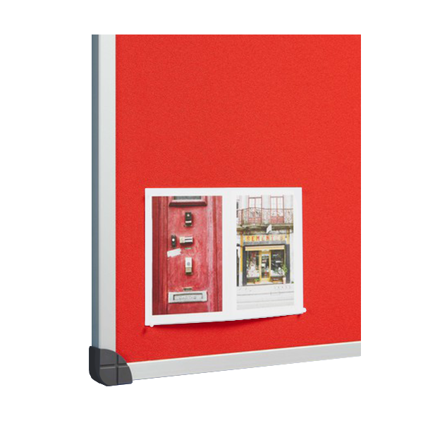 Tablero corcho tapizado 760 100x175 cm Rojo