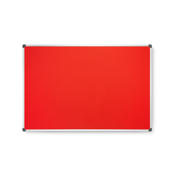 Tablero corcho tapizado 760 100x120 cm Rojo