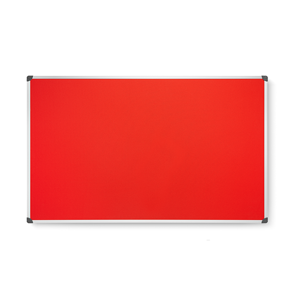 Tablero corcho tapizado 760 100x150 cm Rojo