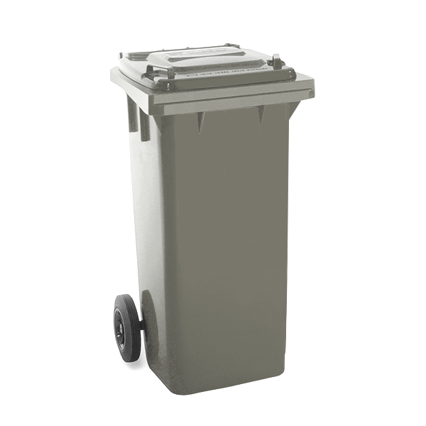 Contenedor residuos 120 l. Gris