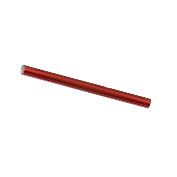 Papel metalizado Rojo. Rollo 25 h.