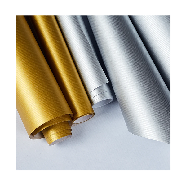 Bobina papel 3 m Kraft Oro