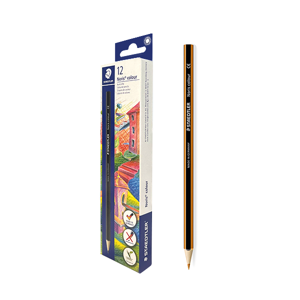 Lápiz Staedtler 185 Naranja. Caja 12 u.
