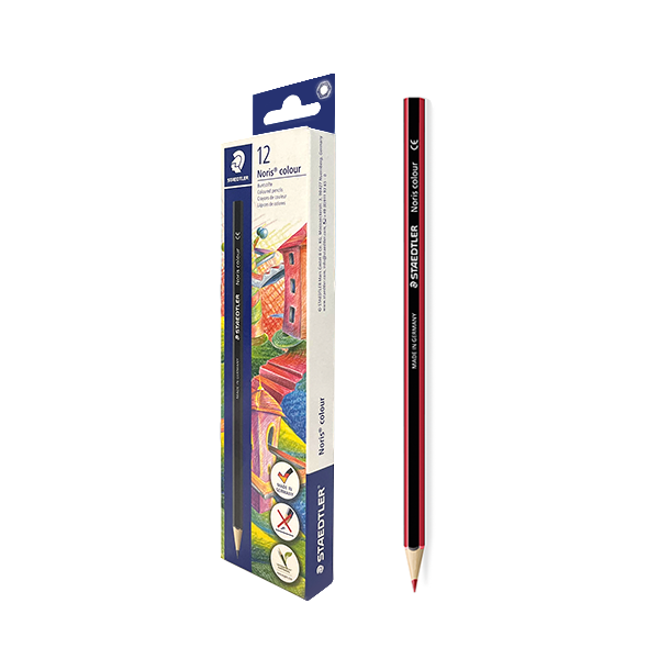 Lápiz Staedtler185 Rojo. Caja 12 u.