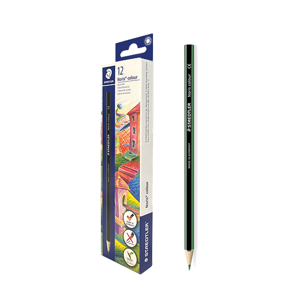 Lápiz Staedtler 185 Verde Osc. Caja 12 u.