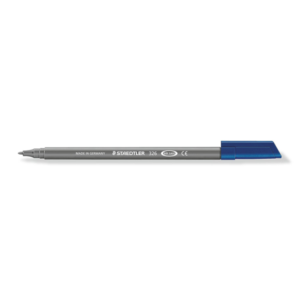 Rotulador Staedtler 326. Gris. Caja 10