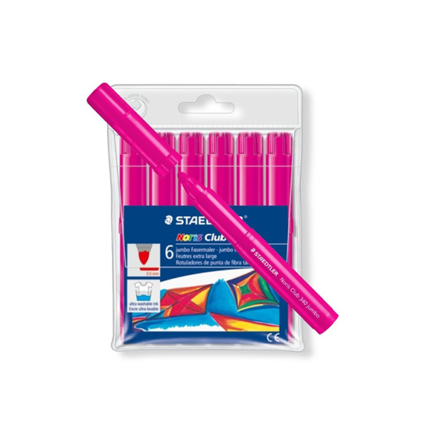 Rotulador Staedtler Noris-340 Rosa. Estuche 6 - Material escolar. oficina y  nuevas tecnologias