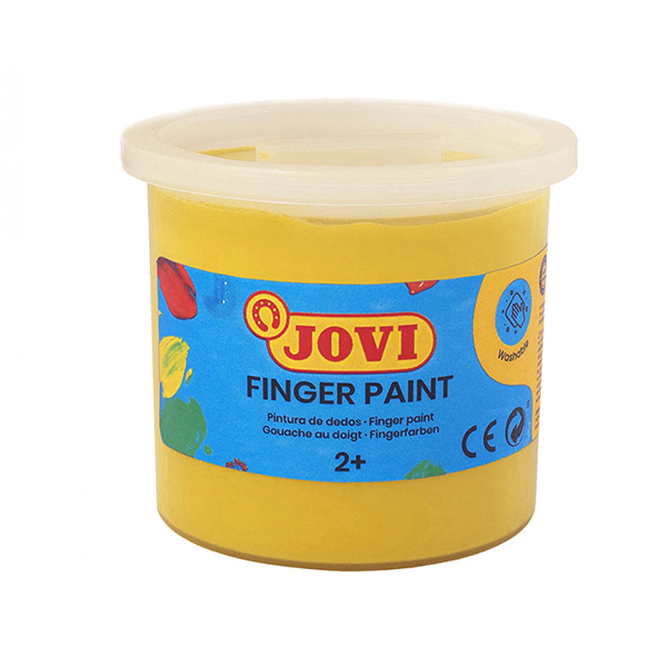 Pintura dedos Jovi 125 ml Amarillo
