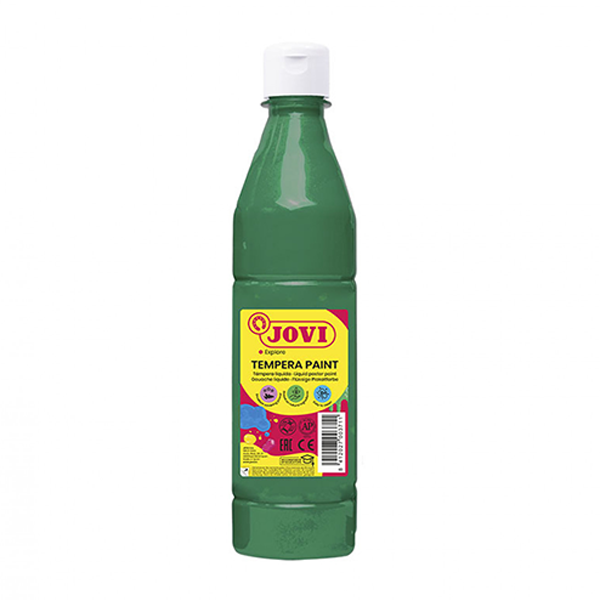 Témpera líquida Jovi 500 ml. Verde oscuro