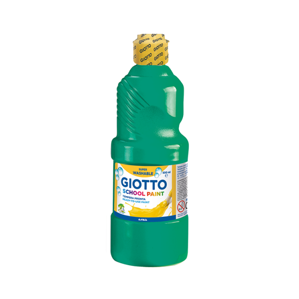 Témpera líquida Giotto 500 ml Verde oscuro