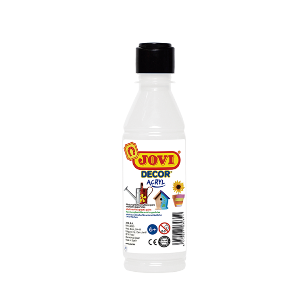 Pintura multiuso Jovidecor 250 ml Amarilla