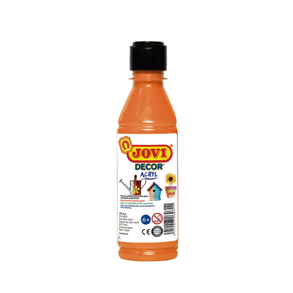 Pintura multiuso Jovidecor 250 ml Naranja