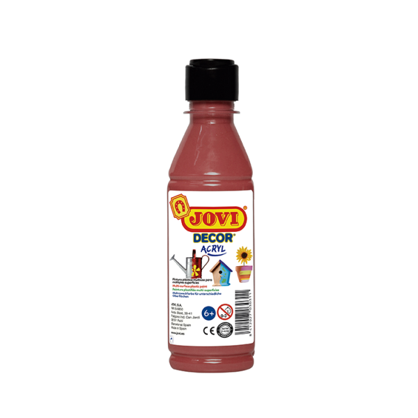Pintura multiuso Jovidecor 250 ml Marrón
