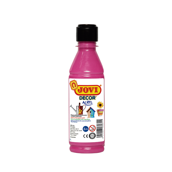 Pintura multiuso Jovidecor 250 ml Magenta