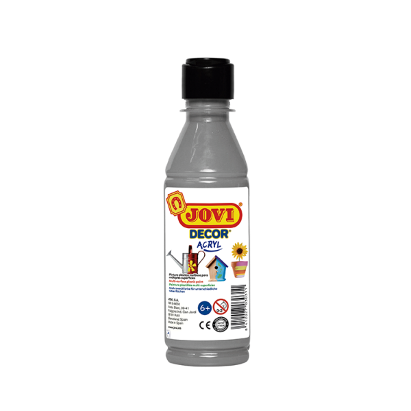Pintura multiuso Jovidecor 250 ml Plata