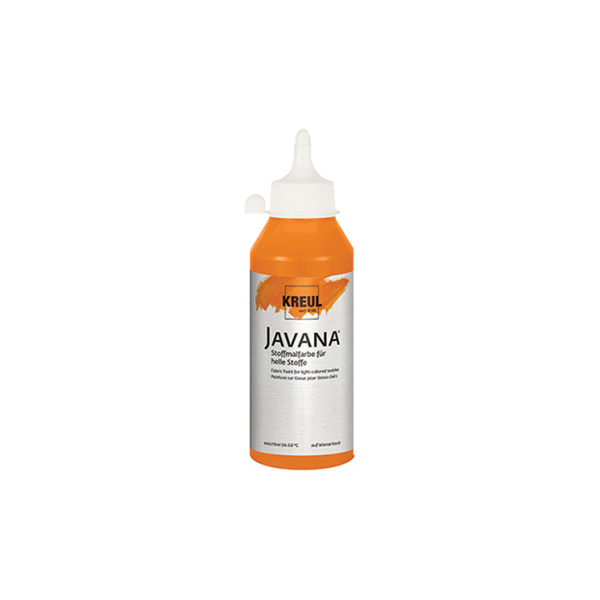 Pintura textil Javana 250 ml Naranja