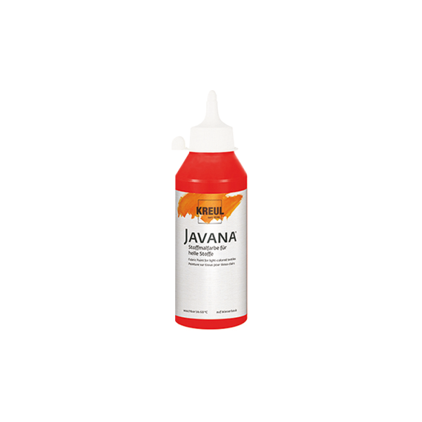 Pintura textil Javana 250 ml Rojo
