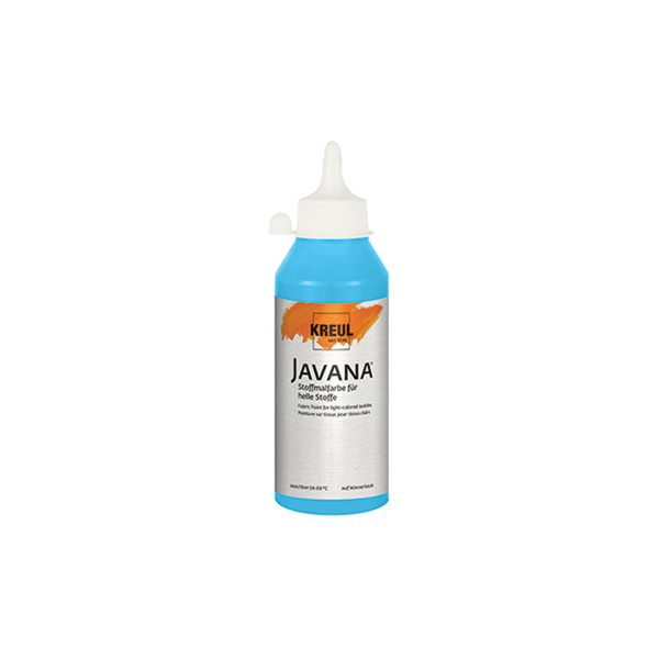 Pintura textil Javana 250 ml. Azul claro