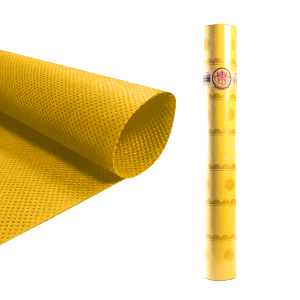 Rollo tejido bondy 160 cm x 10 m Amarillo