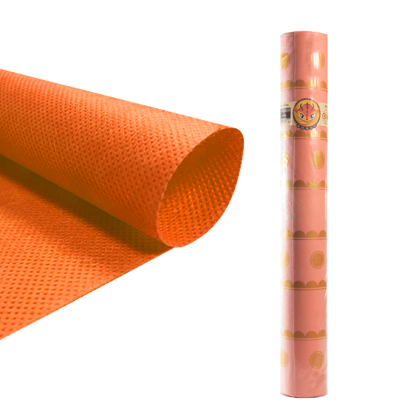 Rollo tejido bondy 160 cm x 10 m Naranja