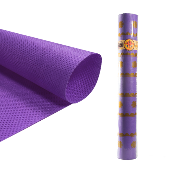 Rollo tejido bondy 160 cm x 10 m Violeta