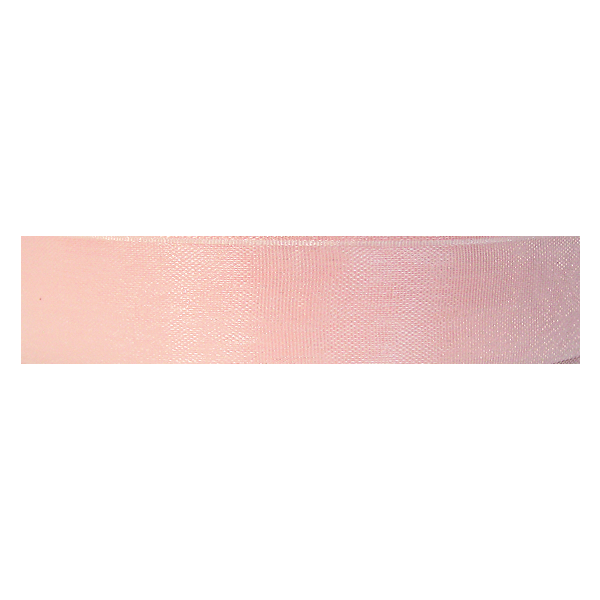 Cinta de organdí 13 mm x 5 m Rosa