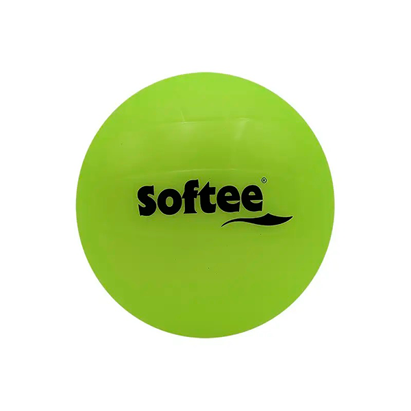 Pelota polivalente lisa Flexi 14 cm. Verde