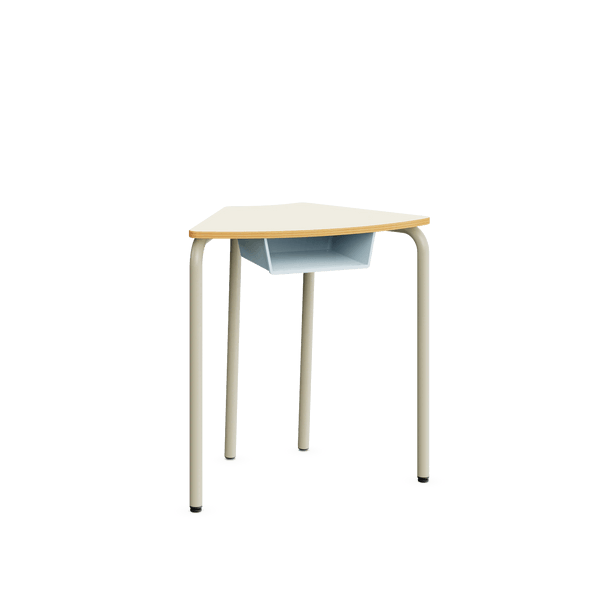 Mesa Hexa 72x50 cm Blanco T4