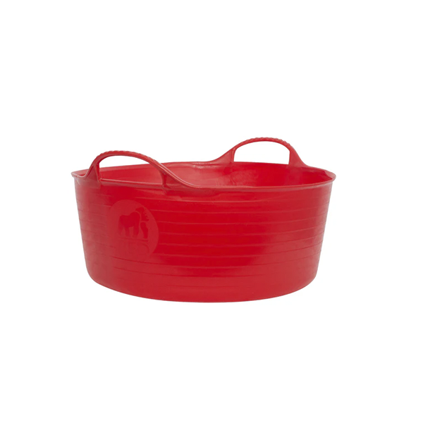 Capazo bajo Gorilla Tub 15L Ø39 cm rojo