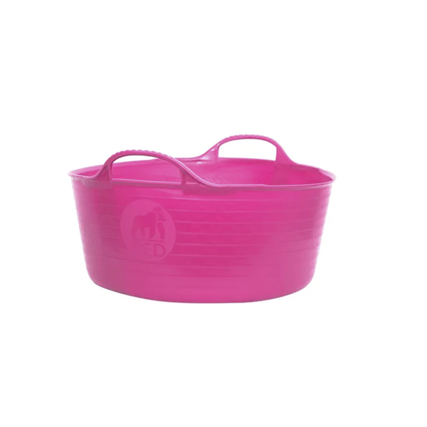 Capazo bajo Gorilla Tub 15L Ø39 cm rosa