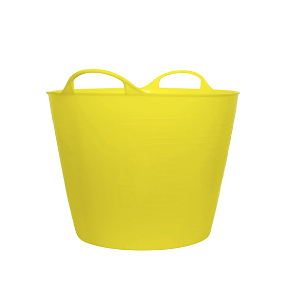 Capazo mediano Gorilla Tub 26L Ø39 cm amarillo