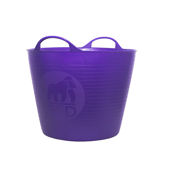 Capazo mediano Gorilla Tub 26L Ø39 cm morado