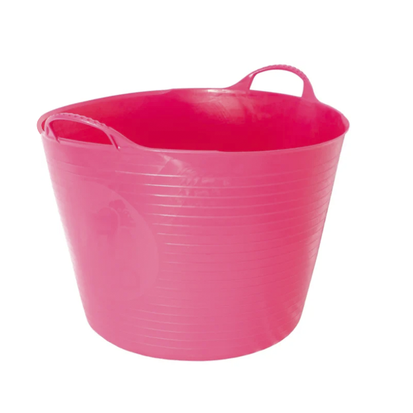 Capazo grande Gorilla Tub 38L Ø45 cm rosa