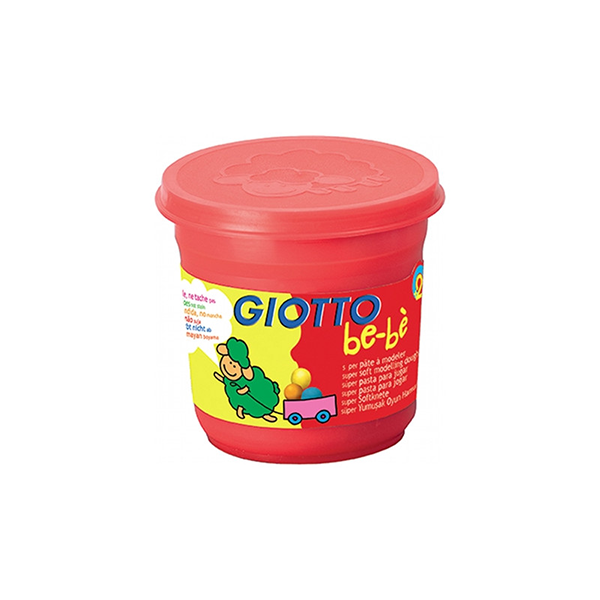 Pasta modelar Giotto bebé 220 g. Rojo