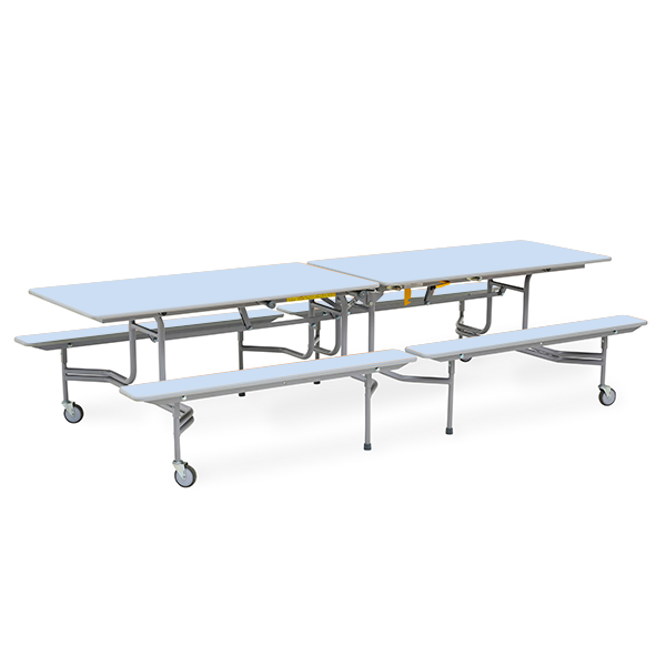 Mesa TTX13 305x75 cm alt. 74 cm Azul claro