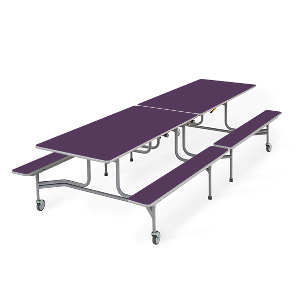 Mesa TTX13 305x75 cm alt. 74 cm Lila