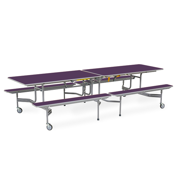 Mesa TTX13 305x75 cm alt. 74 cm Lila